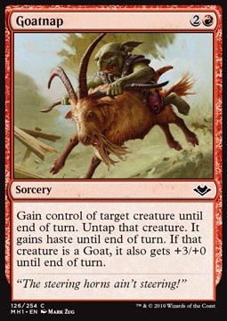 Goatnap - Modern Horizons (Common) [MH1-126] - JotaCards - Tu Tienda de TCG