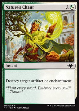 Nature's Chant - Modern Horizons (Common) [MH1-210] - JotaCards - Tu Tienda de TCG