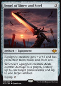 Sword of Sinew and Steel - Modern Horizons (Mythic) [MH1-228] - JotaCards - Tu Tienda de TCG