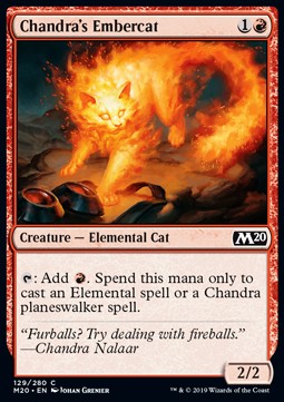 Chandra's Embercat - Core 2020 (Common) [M20-129] - JotaCards - Tu Tienda de TCG