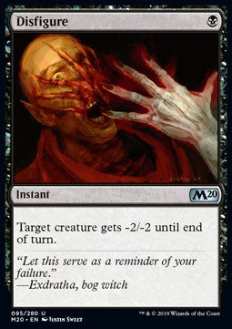 Disfigure - Core 2020 (Uncommon) [M20-95] - JotaCards - Tu Tienda de TCG