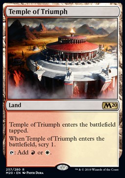 Temple of Triumph - Core 2020 (Rare) [M20-257] - JotaCards - Tu Tienda de TCG