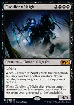 Cavalier of Night - Core 2020 (Mythic) [M20-94] - JotaCards - Tu Tienda de TCG