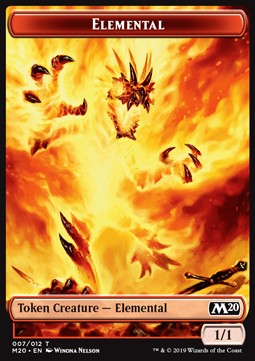 Elemental Token (Red 1/1) - Core 2020 (Token) [M20-T07] - JotaCards - Tu Tienda de TCG