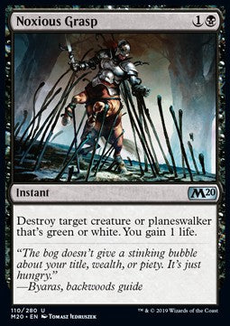 Noxious Grasp - Core 2020 (Uncommon) [M20-110] - JotaCards - Tu Tienda de TCG