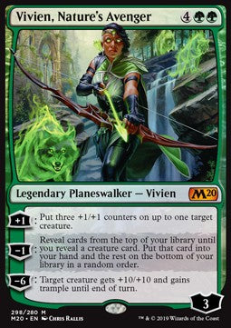 Vivien, Nature's Avenger - Core 2020: Extras (Mythic) [XM20-298] - JotaCards - Tu Tienda de TCG
