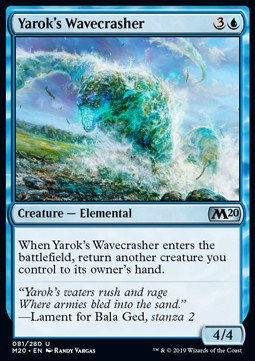 Yarok's Wavecrasher - Core 2020 (Uncommon) [M20-81] - JotaCards - Tu Tienda de TCG