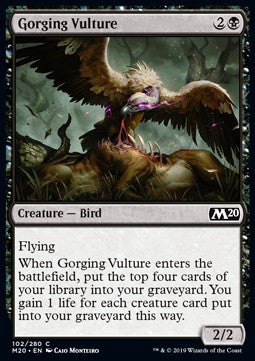 Gorging Vulture - Core 2020 (Common) [M20-102] - JotaCards - Tu Tienda de TCG