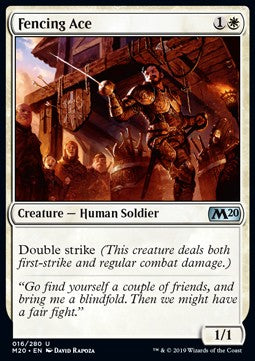 Fencing Ace - Core 2020 (Uncommon) [M20-16] - JotaCards - Tu Tienda de TCG