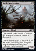 Feral Abomination - Core 2020 (Common) [M20-101] - JotaCards - Tu Tienda de TCG