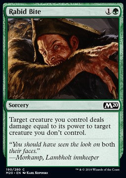 Rabid Bite - Core 2020 (Common) [M20-190] - JotaCards - Tu Tienda de TCG