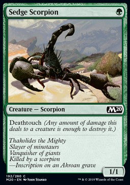 Sedge Scorpion - Core 2020 (Common) [M20-192] - JotaCards - Tu Tienda de TCG