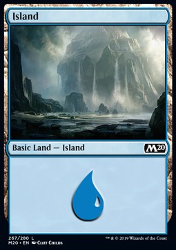 Island (V.3) - Core 2020 (Land) [M20-267] - JotaCards - Tu Tienda de TCG