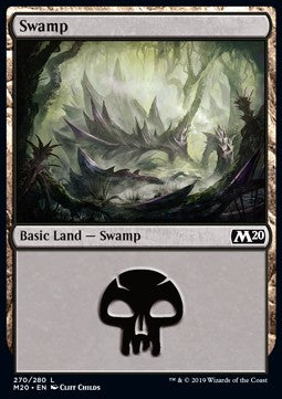 Swamp (V.2) - Core 2020 (Land) [M20-270] - JotaCards - Tu Tienda de TCG