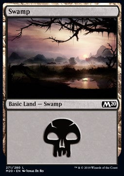 Swamp (V.3) - Core 2020 (Land) [M20-271] - JotaCards - Tu Tienda de TCG
