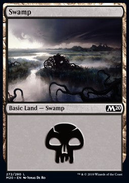 Swamp (V.4) - Core 2020 (Land) [M20-272] - JotaCards - Tu Tienda de TCG