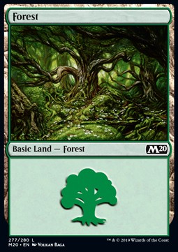 Forest (V.1) - Core 2020 (Land) [M20-277] - JotaCards - Tu Tienda de TCG