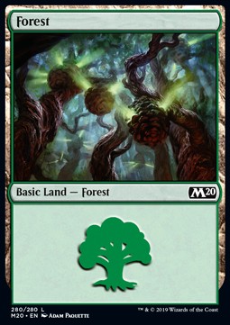 Forest (V.4) - Core 2020 (Land) [M20-280] - JotaCards - Tu Tienda de TCG