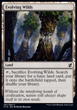 Evolving Wilds - Commander 2019 (Common) [C19-241] - JotaCards - Tu Tienda de TCG