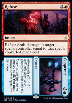 Refuse // Cooperate - Commander 2019 (Rare) [C19-199] - JotaCards - Tu Tienda de TCG