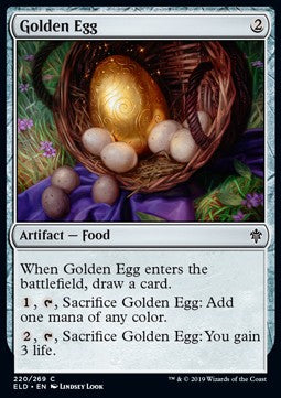 Golden Egg - Throne of Eldraine (Common) [ELD-220] - JotaCards - Tu Tienda de TCG