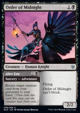 Order of Midnight // Alter Fate - Throne of Eldraine (Uncommon) [ELD-99] - JotaCards - Tu Tienda de TCG