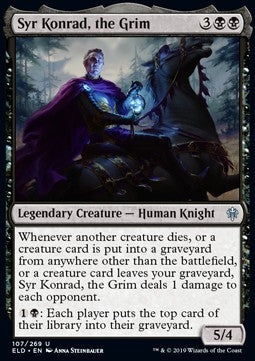Syr Konrad, the Grim - Throne of Eldraine (Uncommon) [ELD-107] - JotaCards - Tu Tienda de TCG
