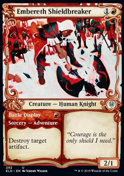 Embereth Shieldbreaker // Battle Display - Throne of Eldraine: Extras (Uncommon) [XELD-292] - JotaCards - Tu Tienda de TCG