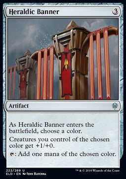 Heraldic Banner - Throne of Eldraine (Uncommon) [ELD-222] - JotaCards - Tu Tienda de TCG