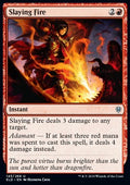 Slaying Fire - Throne of Eldraine (Uncommon) [ELD-143] - JotaCards - Tu Tienda de TCG