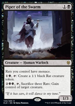 Piper of the Swarm - Throne of Eldraine (Rare) [ELD-100] - JotaCards - Tu Tienda de TCG