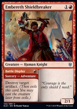 Embereth Shieldbreaker // Battle Display - Throne of Eldraine (Uncommon) [ELD-122] - JotaCards - Tu Tienda de TCG