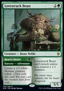 Lovestruck Beast // Heart's Desire - Throne of Eldraine (Rare) [ELD-165] - JotaCards - Tu Tienda de TCG