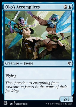 Oko's Accomplices - Throne of Eldraine: Extras (Common) [XELD-310] - JotaCards - Tu Tienda de TCG