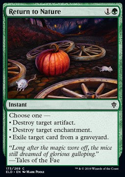 Return to Nature - Throne of Eldraine (Common) [ELD-173] - JotaCards - Tu Tienda de TCG