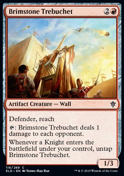 Brimstone Trebuchet - Throne of Eldraine (Common) [ELD-116] - JotaCards - Tu Tienda de TCG