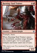 Burning-Yard Trainer - Throne of Eldraine (Uncommon) [ELD-117] - JotaCards - Tu Tienda de TCG