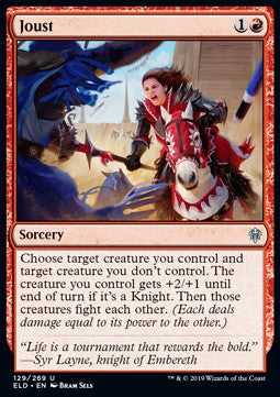 Joust - Throne of Eldraine (Uncommon) [ELD-129] - JotaCards - Tu Tienda de TCG