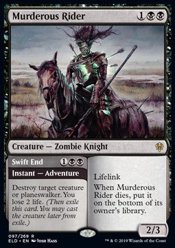 Murderous Rider // Swift End - Throne of Eldraine (Rare) [ELD-97] - JotaCards - Tu Tienda de TCG