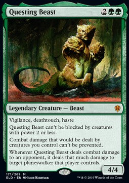 Questing Beast - Throne of Eldraine (Mythic) [ELD-171] - JotaCards - Tu Tienda de TCG