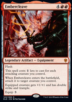Embercleave - Throne of Eldraine (Mythic) [ELD-120] - JotaCards - Tu Tienda de TCG