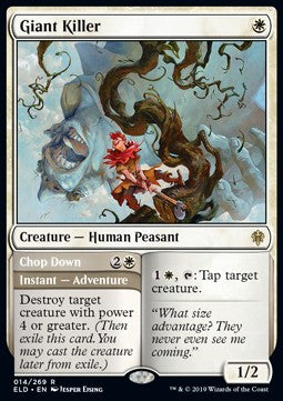 Giant Killer // Chop Down - Throne of Eldraine (Rare) [ELD-14] - JotaCards - Tu Tienda de TCG