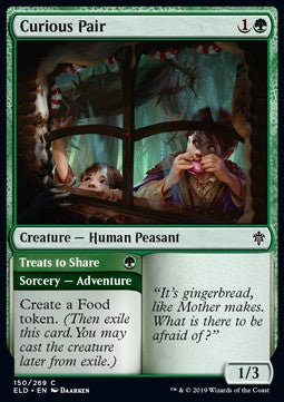 Curious Pair // Treats to Share - Throne of Eldraine (Common) [ELD-150] - JotaCards - Tu Tienda de TCG