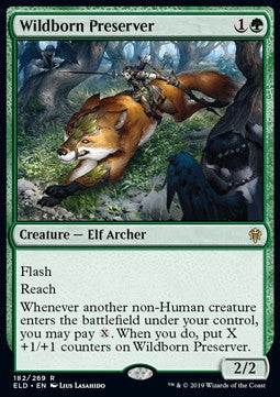 Wildborn Preserver - Throne of Eldraine (Rare) [ELD-182] - JotaCards - Tu Tienda de TCG