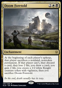 Doom Foretold - Throne of Eldraine (Rare) [ELD-187] - JotaCards - Tu Tienda de TCG