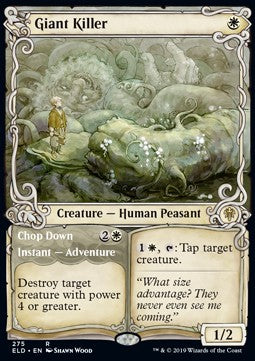 Giant Killer // Chop Down - Throne of Eldraine: Extras (Rare) [XELD-275] - JotaCards - Tu Tienda de TCG