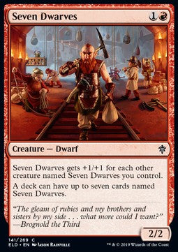 Seven Dwarves - Throne of Eldraine (Common) [ELD-141] - JotaCards - Tu Tienda de TCG