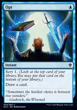 Opt - Throne of Eldraine (Common) [ELD-59] - JotaCards - Tu Tienda de TCG