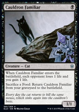 Cauldron Familiar - Throne of Eldraine (Uncommon) [ELD-81] - JotaCards - Tu Tienda de TCG