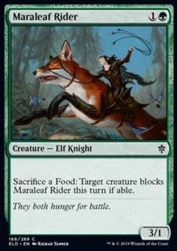 Maraleaf Rider - Throne of Eldraine (Common) [ELD-166] - JotaCards - Tu Tienda de TCG